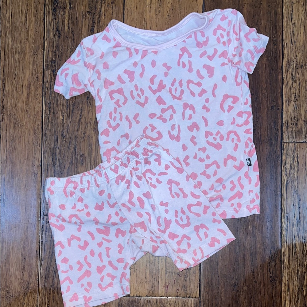 Kyte Baby Sakura Leopard PJs